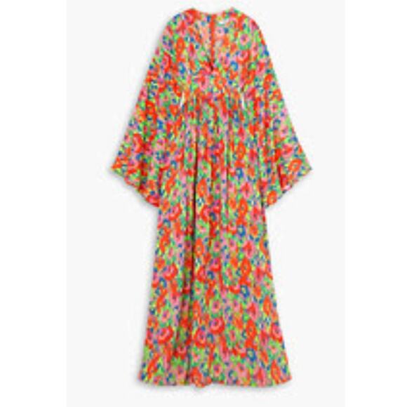 EYWASOULS MALIBU Janis floral-print Lyocell maxi dress